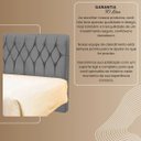 Ver imagem 4 de Cabeceira Cama Box Casal 140cm Eloá Estofada Suede Veludo Premium