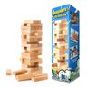 Jogo Terremoto Caiu Perdeu Torre Madeira Brinquedo 54 Peças - 1