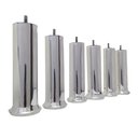 Ver imagem 5 de Kit 6 Pés Cromados Altura 18cm para Cama Box