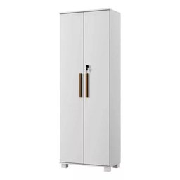 Armário Multiuso Bahia 2 Porta C/ Chave 4 Prateleira Interna Arte Móveis - 1