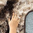 Ver imagem 2 de Tapete Peludo Redondo Luxo Diametro 1,80 Metros