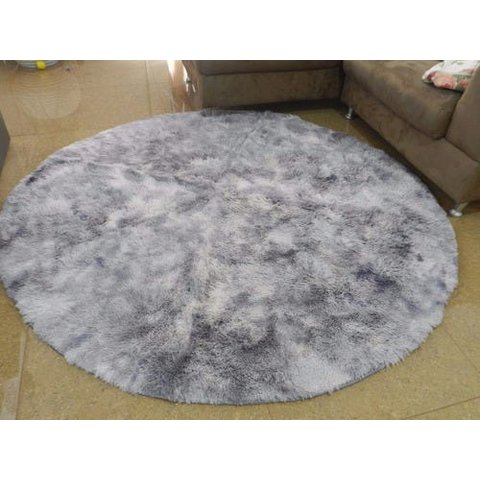 Tapete Peludo Redondo Luxo Diametro 1,80 Metros