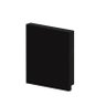 Rodapé Poliestireno Liso Preto 10cm Br 2,40m - Arquitech 50010 - 1