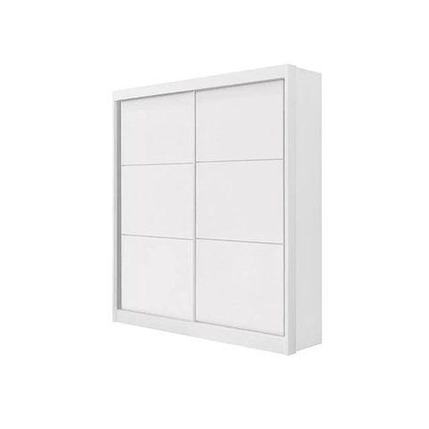 Guarda-roupa 2 Portas Branco Santos 1,85 M