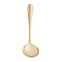 Ver imagem 2 de Concha Aço Inox p/ Molho Positano Dourada 19cm