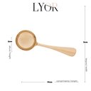 Ver imagem 6 de Concha Aço Inox p/ Molho Positano Dourada 19cm
