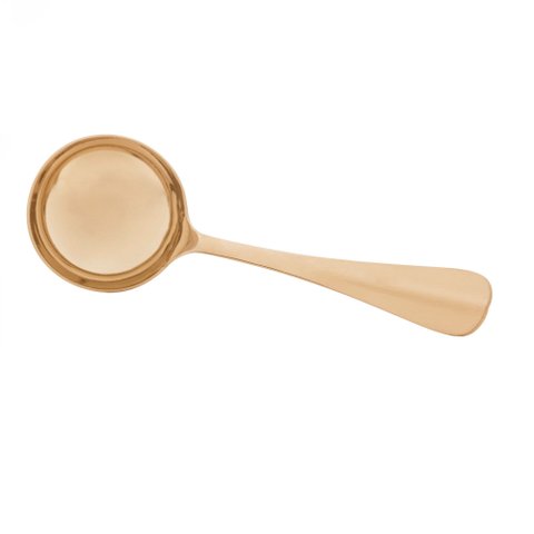 Concha Aço Inox p/ Molho Positano Dourada 19cm