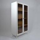 Ver imagem 4 de Estante Para Livros Ditália 2 Portas Vidro E-957 Cor:Branco