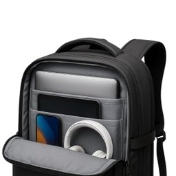 Mochila Masculina Reforçada Executiva Mala para Notebook 17":cinza - 3