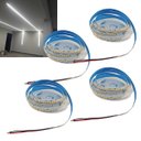 Ver mais imagens de Fita Led 6500k 5 Metros 16w 240 Leds Kit 4 Unidades Sala Quarto Sanca Gesso Espelho Teto Rebaixado a