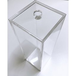 Pote De Acrílico Escova E Pasta De Dente, Multiuso Com Tampa - 1