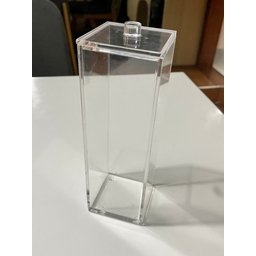 Pote De Acrílico Escova E Pasta De Dente, Multiuso Com Tampa - 2