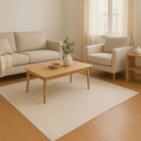 Ver imagem 1 de Tapete Vinci Pelo Baixo Antialérgico Impermeável 200x240cm Jolitex - Milão