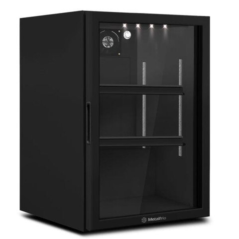 Refrigerador Expositor Vertical para Bebidas 106/115 Litros Vb11rl Preto 220v - Metalfrio