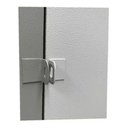 Ver imagem 3 de Armário Roupeiro de Aço Vestiário Academia 1 Porta Locker Preto