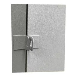 Armário Roupeiro de Aço Vestiário Academia 1 Porta Locker Preto - 3