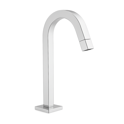 Torneira Lavatorio Tube Baixa Mesa ¼ Zr19 Cube Chrome - Levo