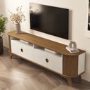 Ver imagem 2 de Rack para Tv até 86 Polegadas Vivaldi 4 Portas Cinamomo/off White - Artely Moveis