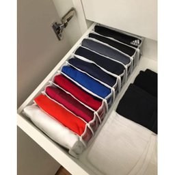 Colmeia Organizadora Transparente Com 10 Divisórias Organizador De Gaveta Para Moletons - 2