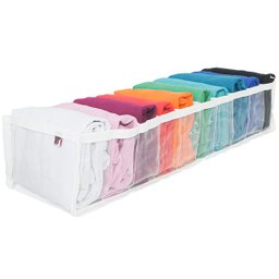 Colmeia Organizadora Transparente Com 10 Divisórias Organizador De Gaveta Para Moletons - 1