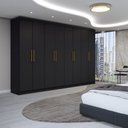 Ver imagem 1 de Guarda-roupa Casal Odisseia 8 Portas 4 Gavetas - Panorama Móveis