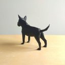 Ver imagem 3 de Bull Terrier Decorativo - 15 Cm Altura -Toque 3D: Preto