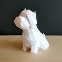 Ver imagem 1 de West Highland White Terrier - Westie - Decorativo - 10 Cm Altura -Toque 3D: Branco
