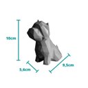 Ver imagem 4 de West Highland White Terrier - Westie - Decorativo - 10 Cm Altura -Toque 3D: Branco