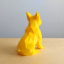 Ver imagem 3 de Bulldog Francês Sentado Decorativo - 20 Cm Altura -Toque 3D: Amarelo