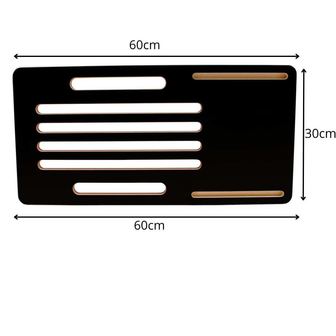 2 Un Bandeja de Colo Base Ergonômica para Notebook Laptop | MadeiraMadeira