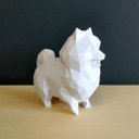 Ver imagem 1 de Estatueta Spitz Alemão Decorativo - 15 Cm Altura -Toque 3D: Branco