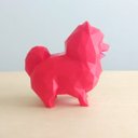 Ver imagem 2 de Estatueta Spitz Alemão Decorativo - 15 Cm Altura -Toque 3D: Vermelho