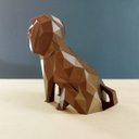Ver imagem 3 de Shih-tzu decorativo - 15 Cm Altura -Toque 3D: Bronze