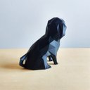 Ver imagem 2 de Shih-tzu decorativo - 15 Cm Altura -Toque 3D: Preto