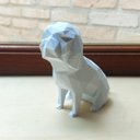 Ver imagem 3 de Shih-tzu decorativo - 15 Cm Altura -Toque 3D: Branco