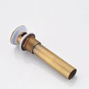 Ver imagem 2 de Válvula Pia Click Luxo Inteligente Inox P/cuba Bronze