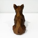 Ver imagem 3 de Bulldog Francês Sentado Decorativo - 10 Cm Altura -Toque 3D: Bronze