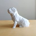 Ver imagem 2 de Bulldog Inglês Decorativo - 10 Cm Altura -Toque 3D: Branco
