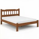 Ver imagem 6 de Cama Queen Madeira Maciça Reforçada com Colchão
