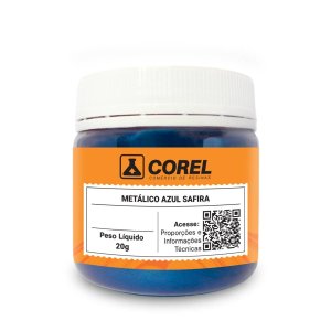 Pigmento Metálico Azul Safira 20 G