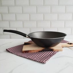 Frigideira Wok Oriental Antiaderente 24cm Essencial Grafite com Cabo Multiflon - 2