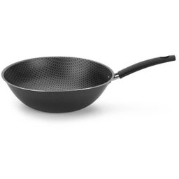 Frigideira Wok Oriental Antiaderente 24cm Essencial Grafite com Cabo Multiflon - 1