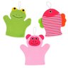 Luva Para Banho Bichinhos Kit 3 Peças Sortimento 2 - 1