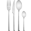 Ver imagem 1 de Faqueiro 16 Peças Oslo Aço Inox Wolff Mesa Posta Jogo Talheres 4 Pessoas Facas Garfos Colheres