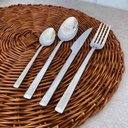 Ver imagem 2 de Faqueiro 16 Peças Oslo Aço Inox Wolff Mesa Posta Jogo Talheres 4 Pessoas Facas Garfos Colheres