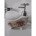 Ver imagem 2 de Porta Sabonete Líquido 250ml Porcelana - Wincy