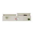 Ver imagem 6 de Aparador Suspenso Nicho Sala 2 Gavetas 157 Nobre Off White - Rede Móveis