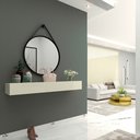 Ver imagem 1 de Aparador Suspenso Nicho Sala 2 Gavetas 157 Nobre Off White - Rede Móveis