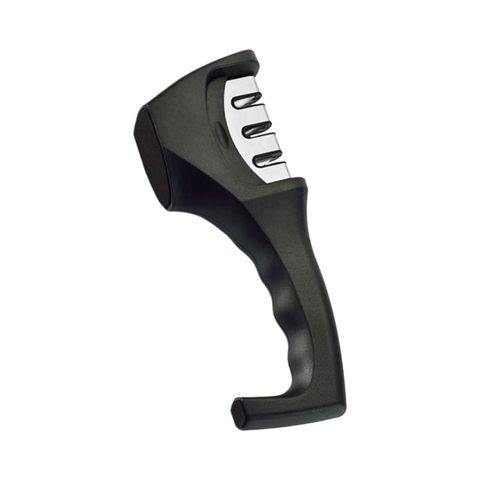 Afiador Amolador de Facas 3 Níveis Cabo Ergonômico