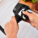 Ver imagem 5 de Afiador Amolador de Facas 3 Níveis Cabo Ergonômico